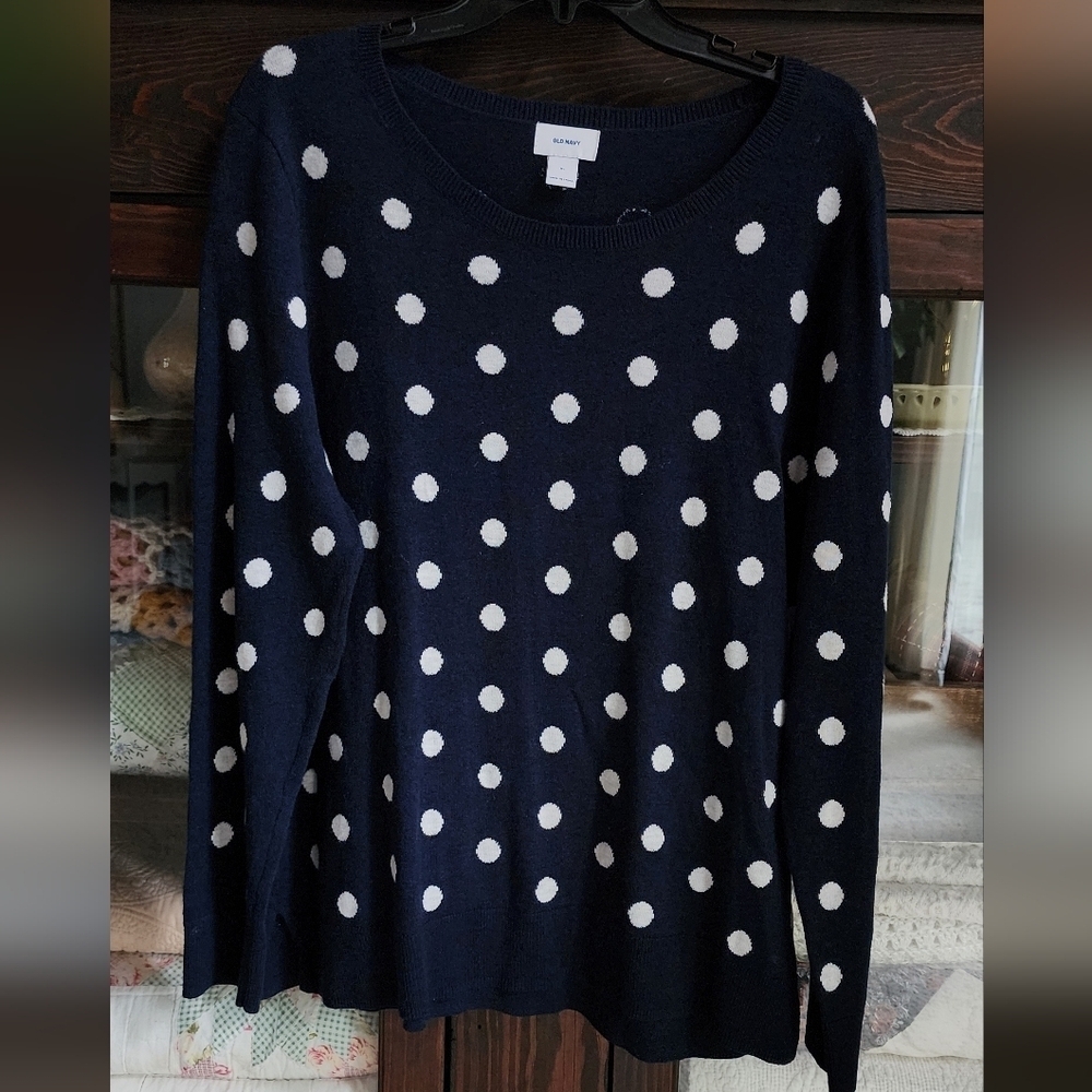 Old Navy Dark Blue Sweater